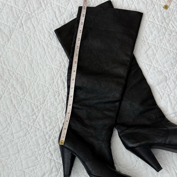 Authentic MICHAEL KORS FLEUR Black Leather Designer Convertible Tall - Picture 8 of 13